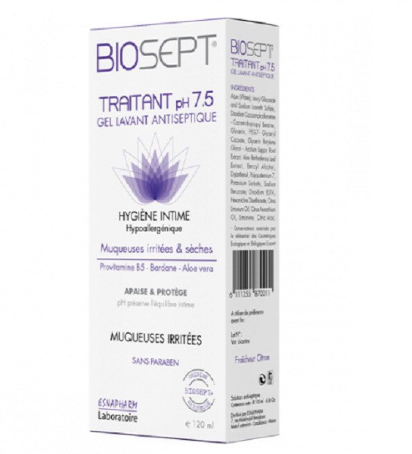 TRAITANT pH 7.5 GEL ANTISEPTIQUE 120 ML - Image 1 of 1