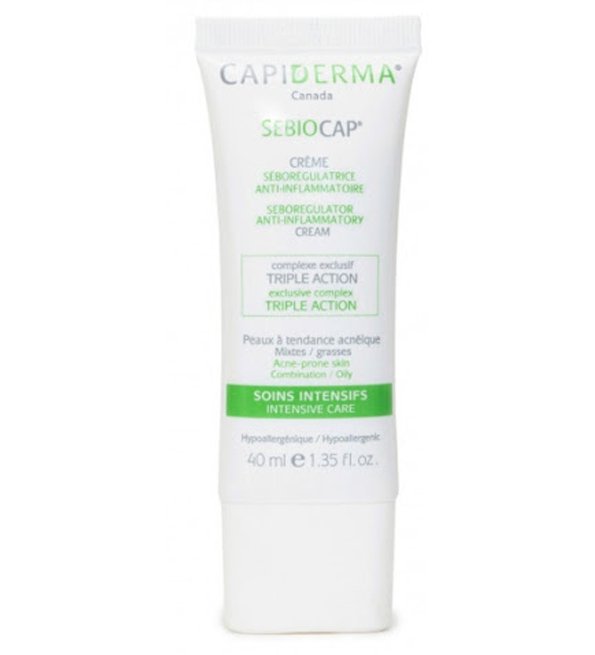 Capiderma - Sebiocap Crème Anti-inflammation Pour Peaux À Tendance Acnéique - 40 Ml - Image 1 of 1