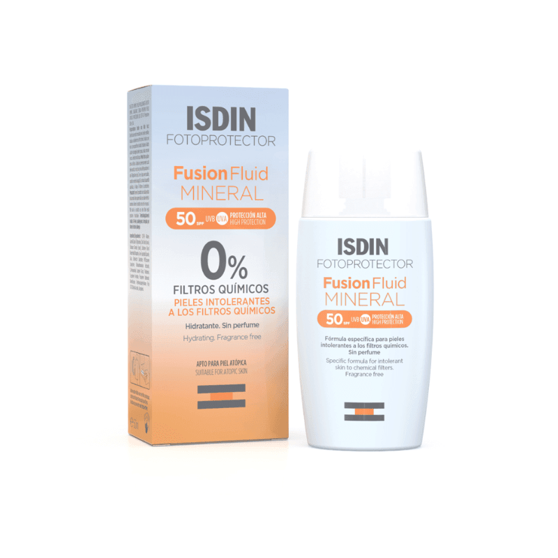 Fusion Fluid Mineral Spf 50 – Écran Solaire Minéral Peaux Intolérantes et Atopiques - Image 1 of 1