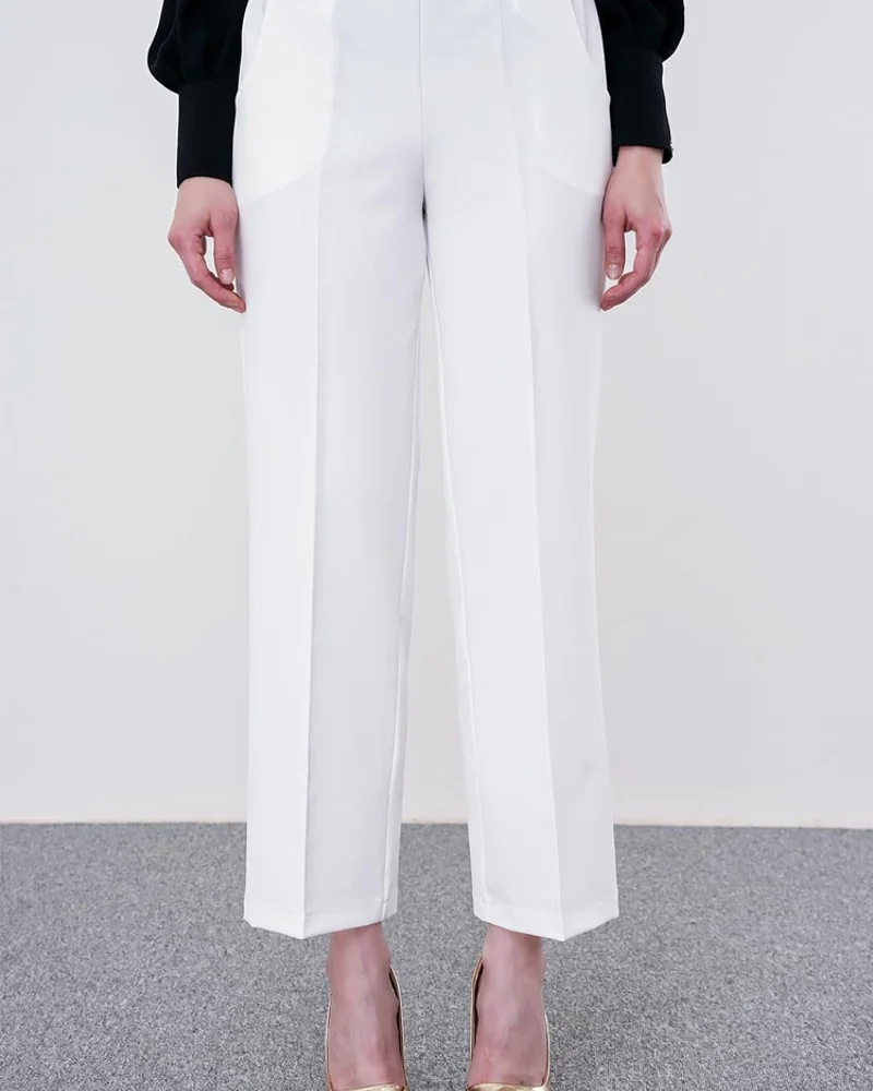 Pantalon large élastique - Image 1 of 3