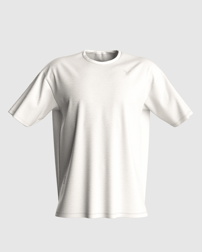 Glory Oversize T-Shirt Femme- Blanc Cassé - Image 1 of 4