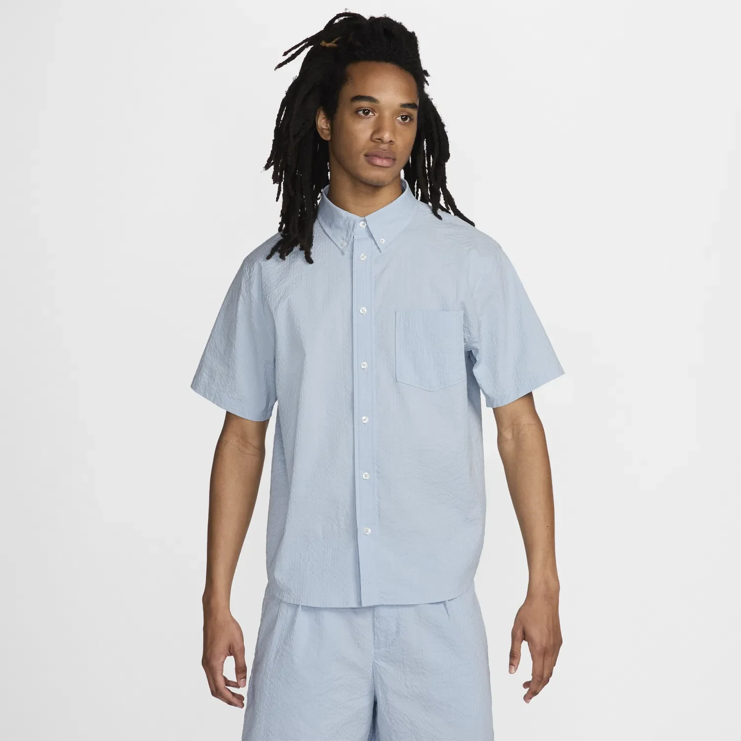M Nl Ss Seersukr Btn Dwn Shirt - Image 1 of 3