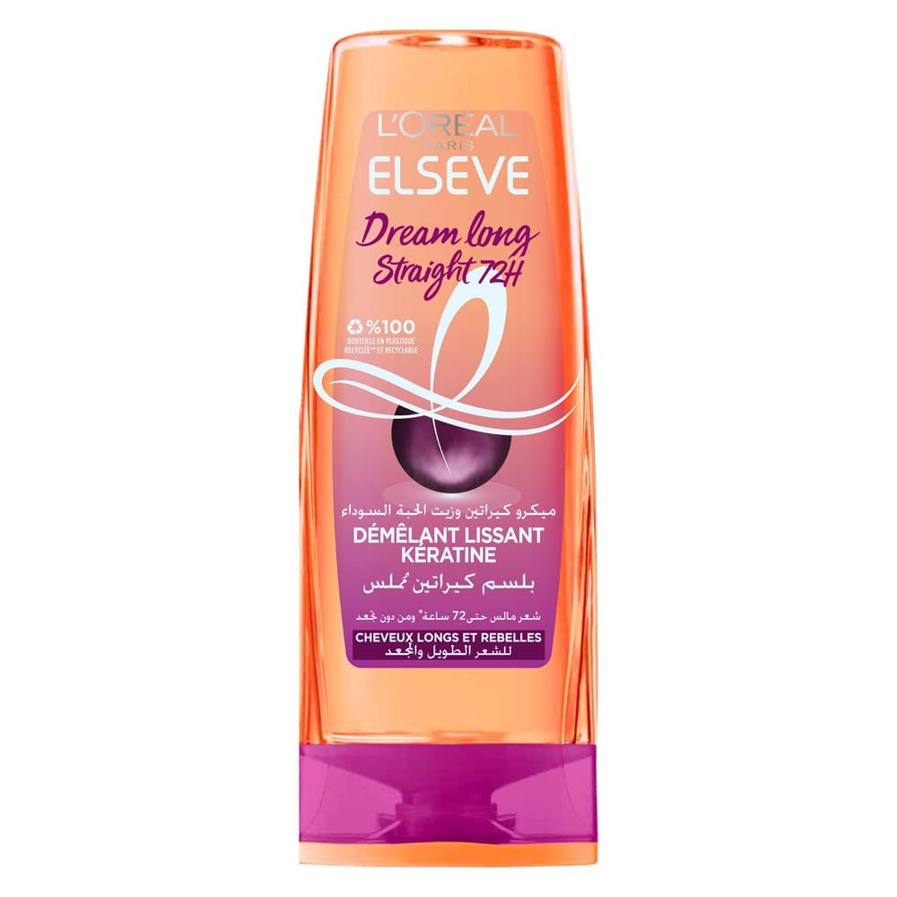 Elsève Dream Long Straight - Après-shampooing pour cheveux longs anti-frisottis - 200ml - Image 1 of 1