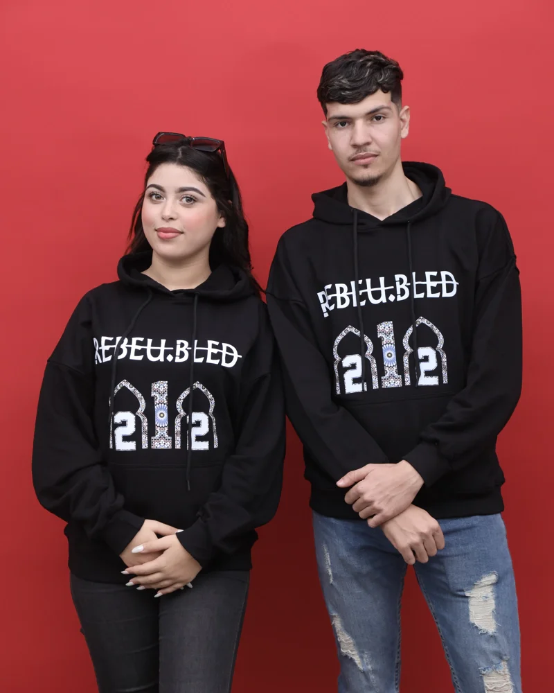 Hoodie Oversize Unisexe 212 - Image 1 of 2