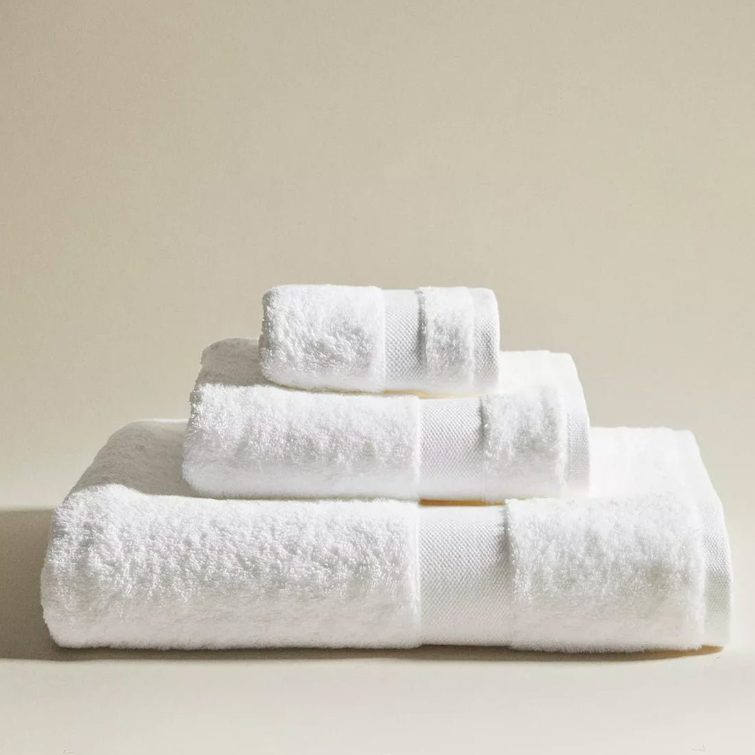 Pack Serviette de Bain - 3 Pièces 100% Coton - Image 1 of 1