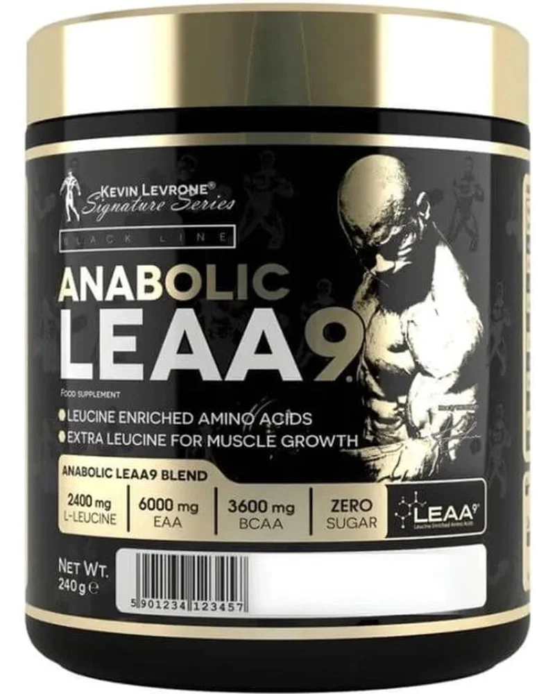 Anabolic LEAA9 240 g Orange-Mango - EAA, BCAA, Leucine & Zero Sucre - Image 1 of 2
