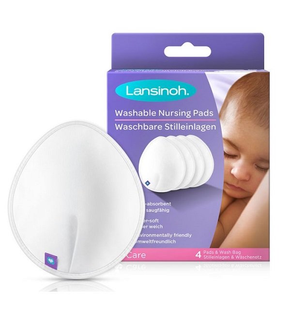 Coussinets D'allaitements Lavables 4 Pads - Image 1 of 1