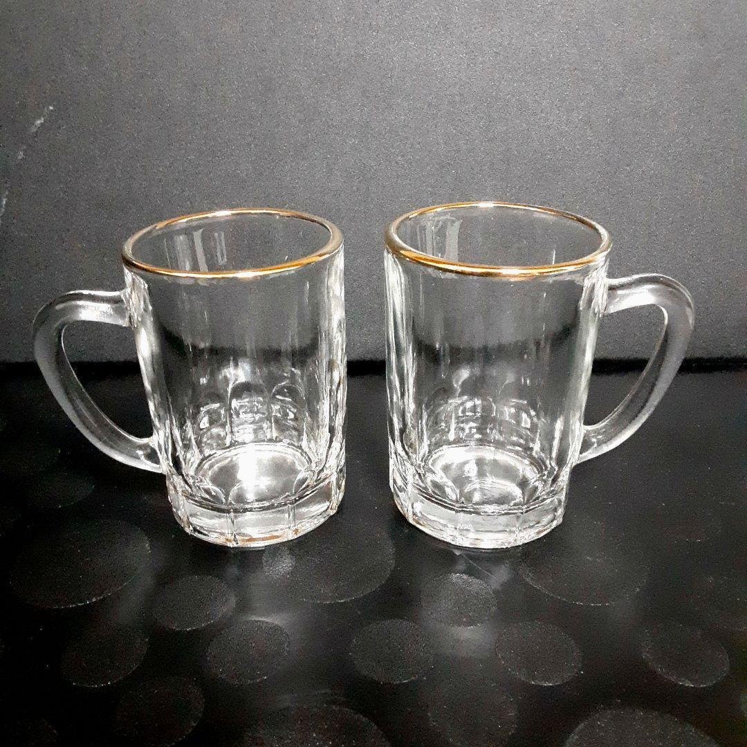 Lot de 2 Verres en Verre Resistant au Froid et a la Chaleur - Image 1 of 2