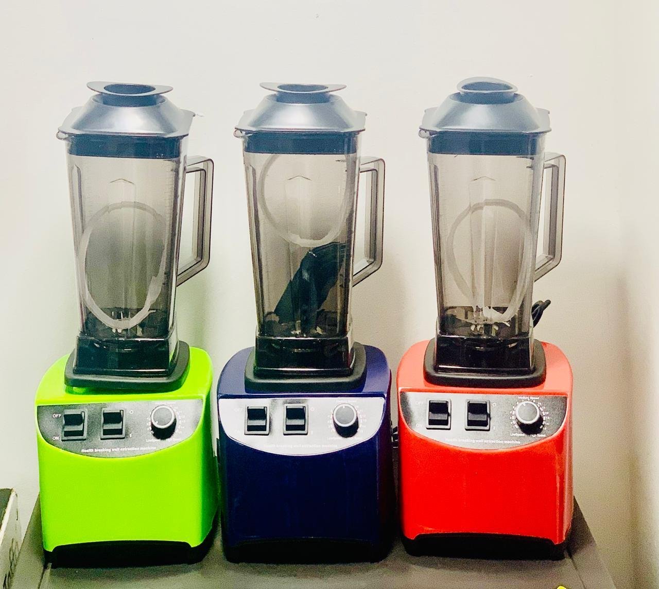 Blender 2 bols puissant 1000W ,Blender avec Smoothie Maker, mélangeurs et Robots culinaires, mélangeurs à pichet - 2 litres  ( couleurs aléatoires ) - Image 1 of 4