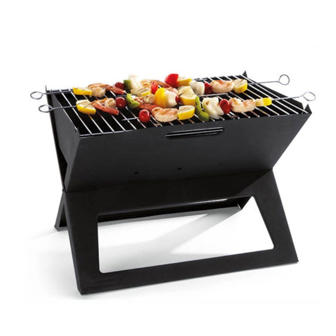 Barbecue en Acier à Charbon, Parfait pour le Camping - Image 1 of 4
