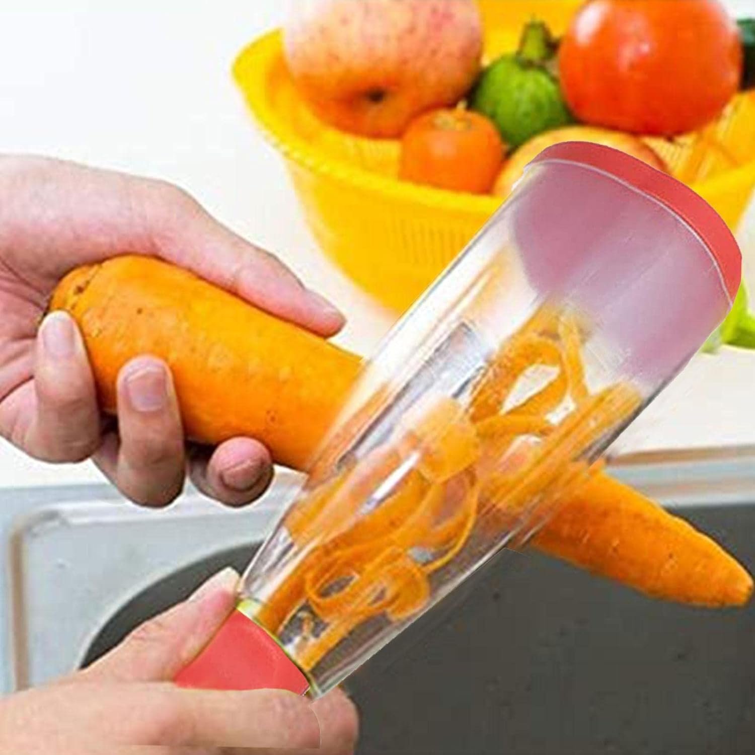 Facilitez vous la vie avec notre Éplucheur Intelligent et son Récipient Pratique - Image 1 of 4