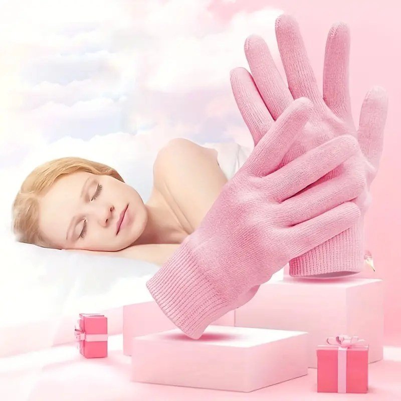 Gants de Gel Hydratant pour Mains Douces et Jeunes - Image 1 of 4