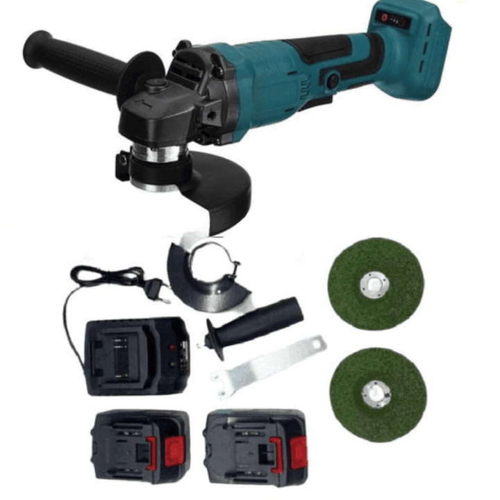 Meuleuse d’Angle Rechargeable Puissante 100mm avec 2 Batteries - Image 1 of 4