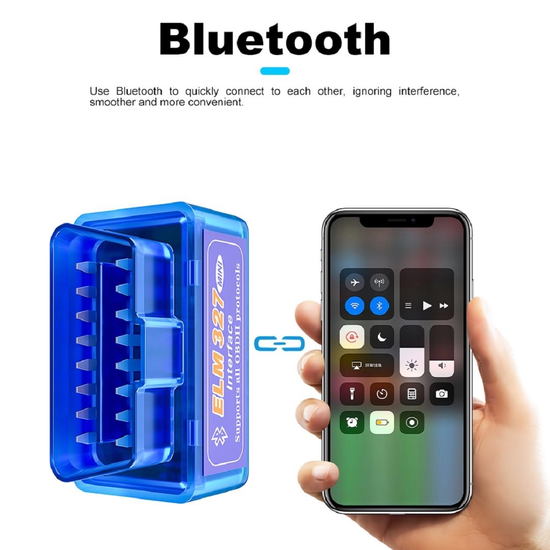 Mini Scanner de Diagnostic de Voiture Bluetooth pour Android - Image 1 of 4