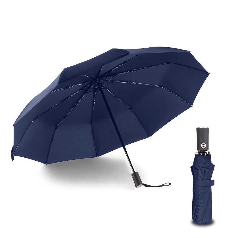 Parapluie de Voyage Portable pour Hommes et Femmes ( couleur aléatoire ) - Image 1 of 4