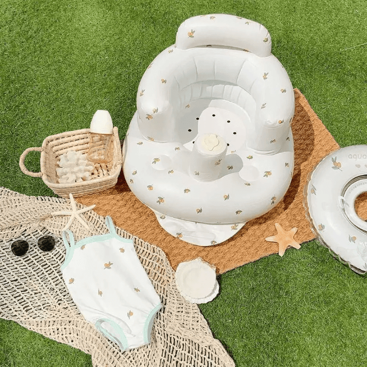 Chaise Gonflable pour Bébé – Siège d’été avec Pompe Intégrée - Image 1 of 4