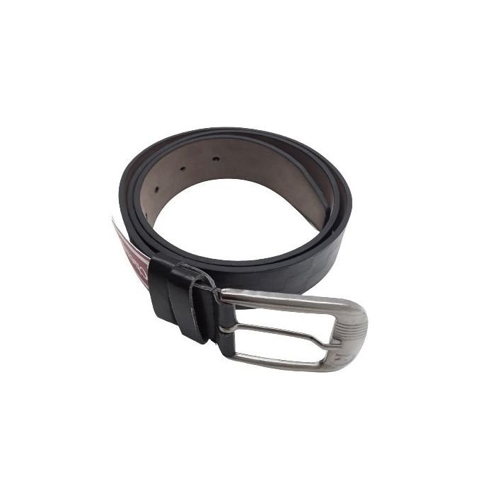 Élégance Redéfinie Ceinture en Cuir Haut de Gamme avec Double Boucle en Métal - Image 1 of 4