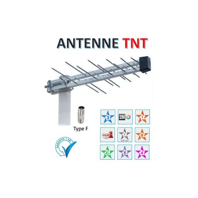 Antenne TV TNT UHF de Haute Qualité - Image 1 of 4