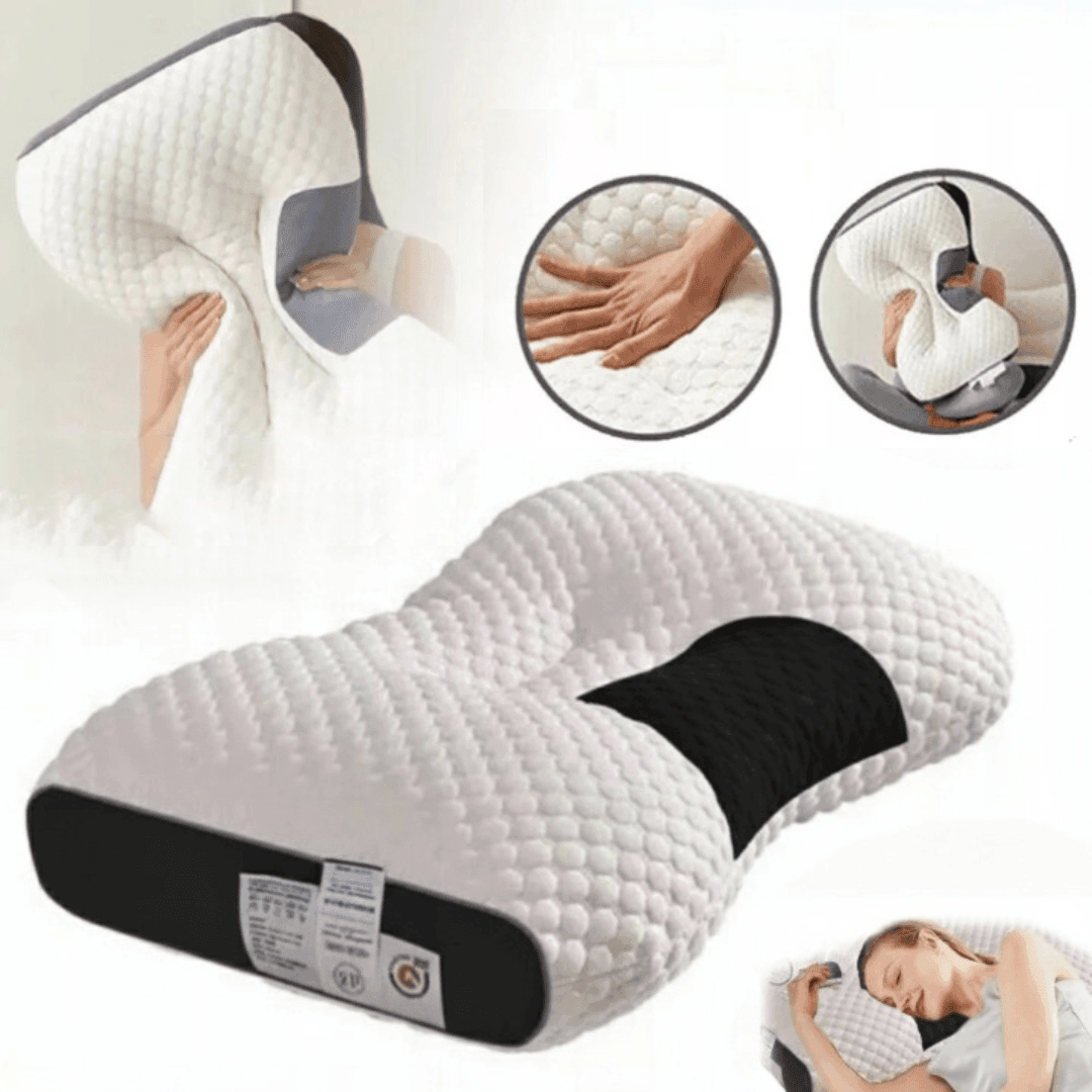 Oreiller Ergonomique En Mousse Mémoire - Image 1 of 4