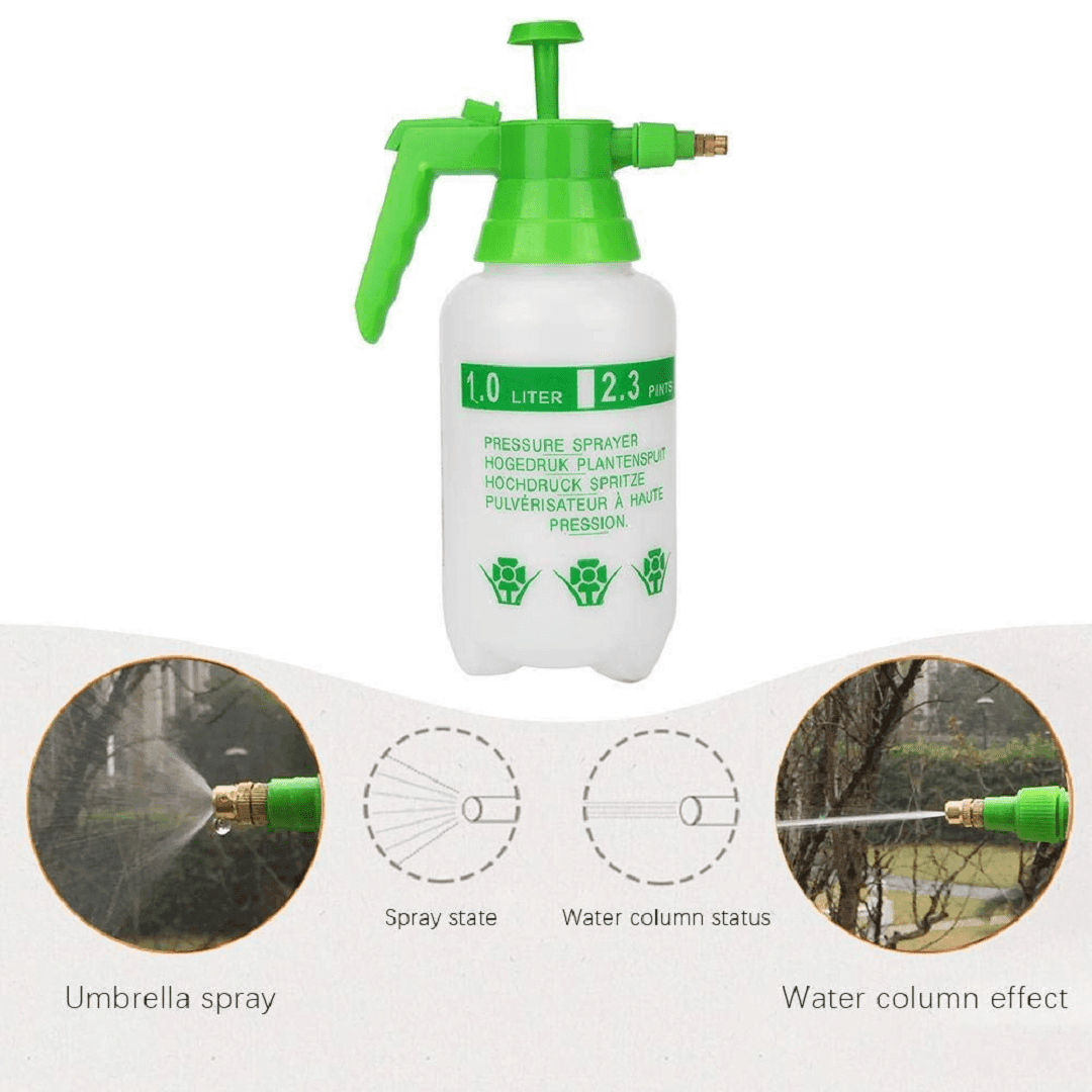 Pulvérisateur à pression de jardin 1L, la solution pour l’irrigation, la fertilisation et la lutte antiparasitaire - Image 1 of 2