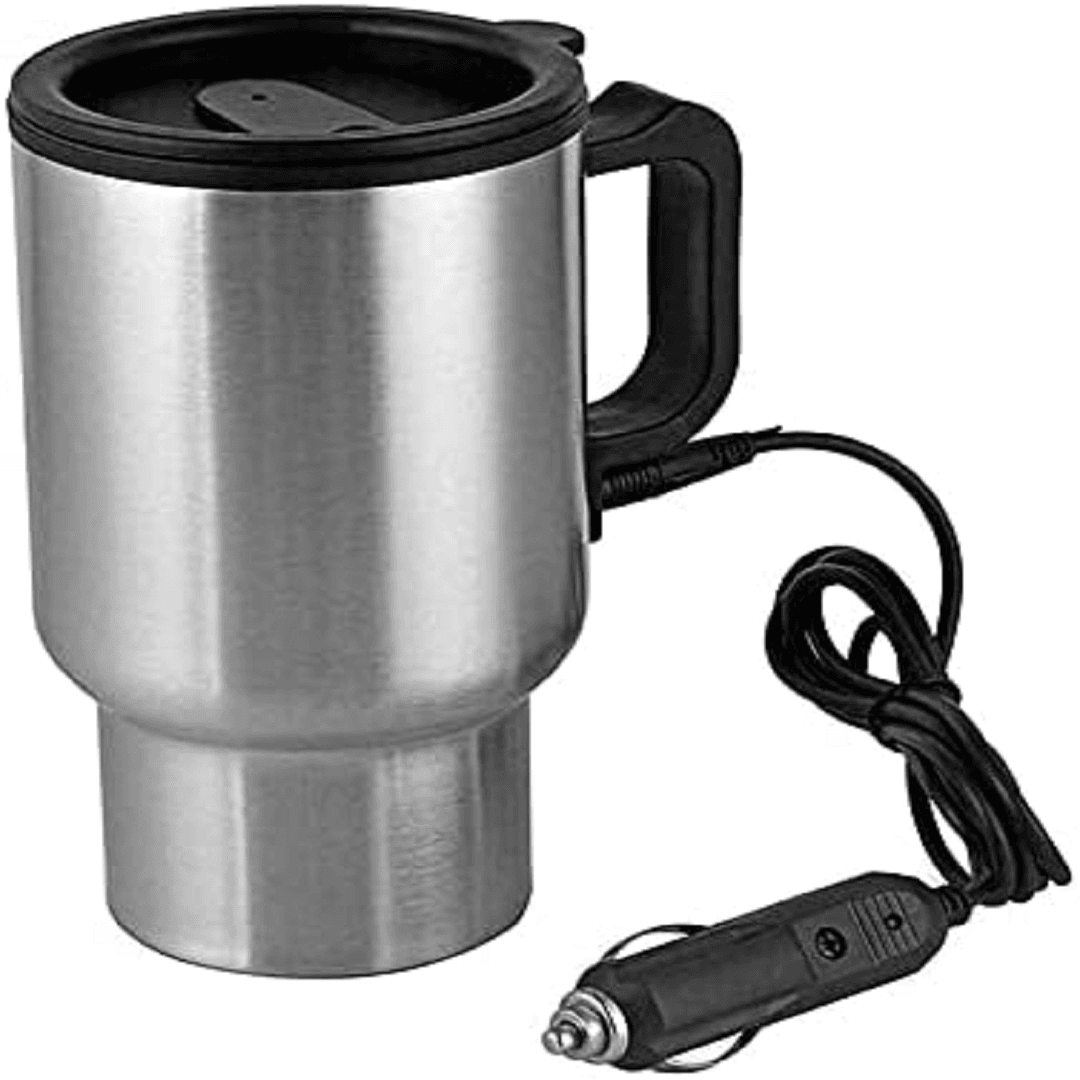 Tasse électrique 12 volts pour la voiture avec chargeur - Image 1 of 4