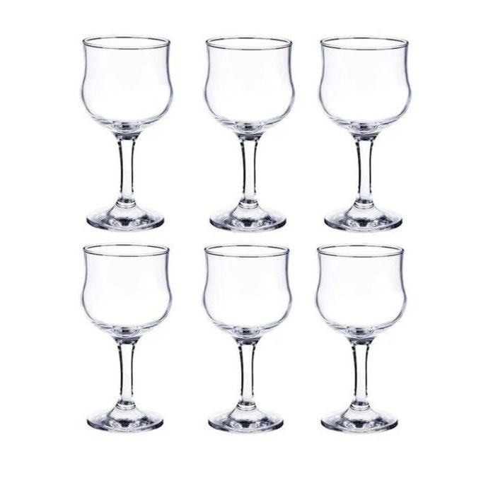 Lot De 6 Verres Raffinés - Image 1 of 3