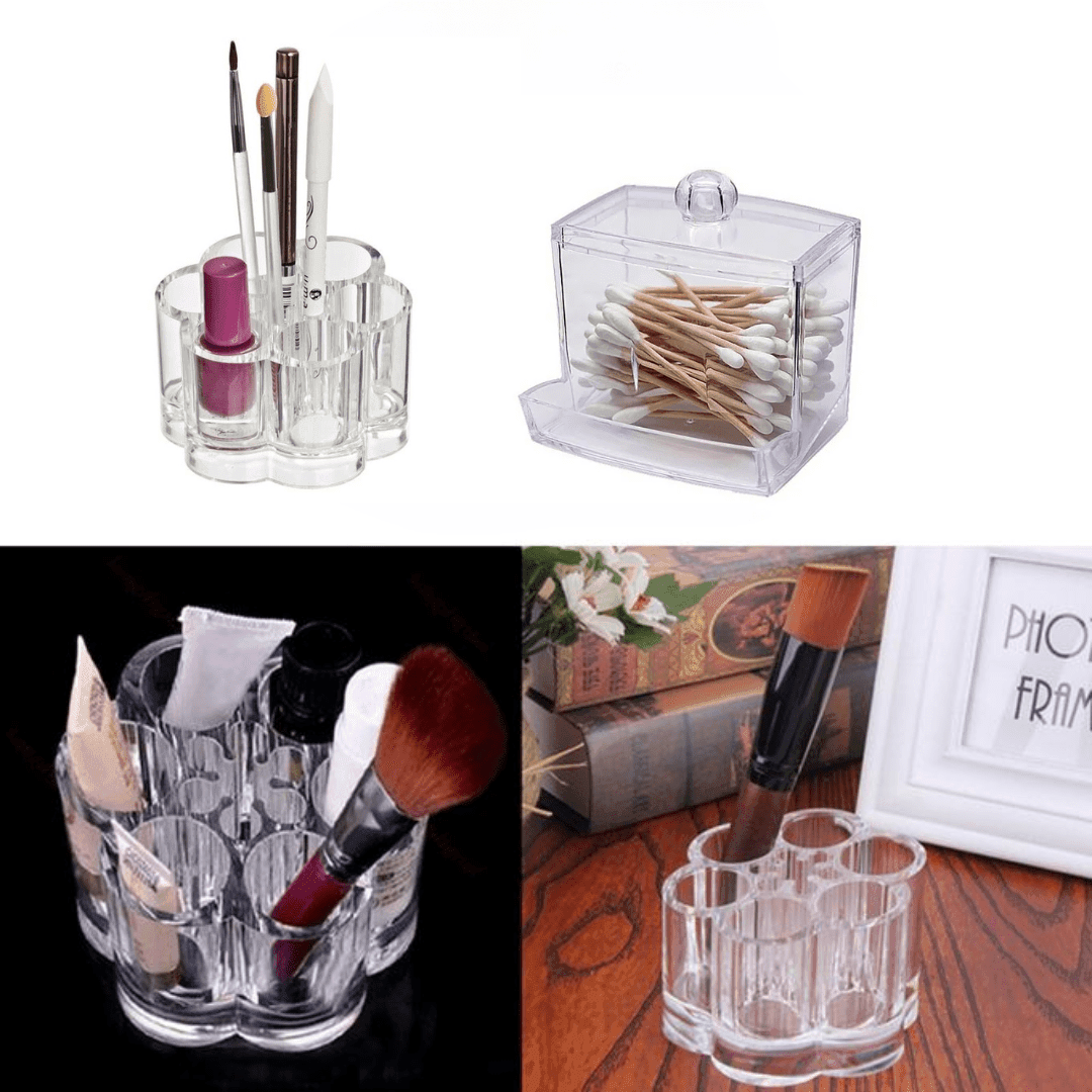 Boîte De Rangement Maquillage – Pour Rouges À Lèvres, Crayons Et Vernis - Image 1 of 4