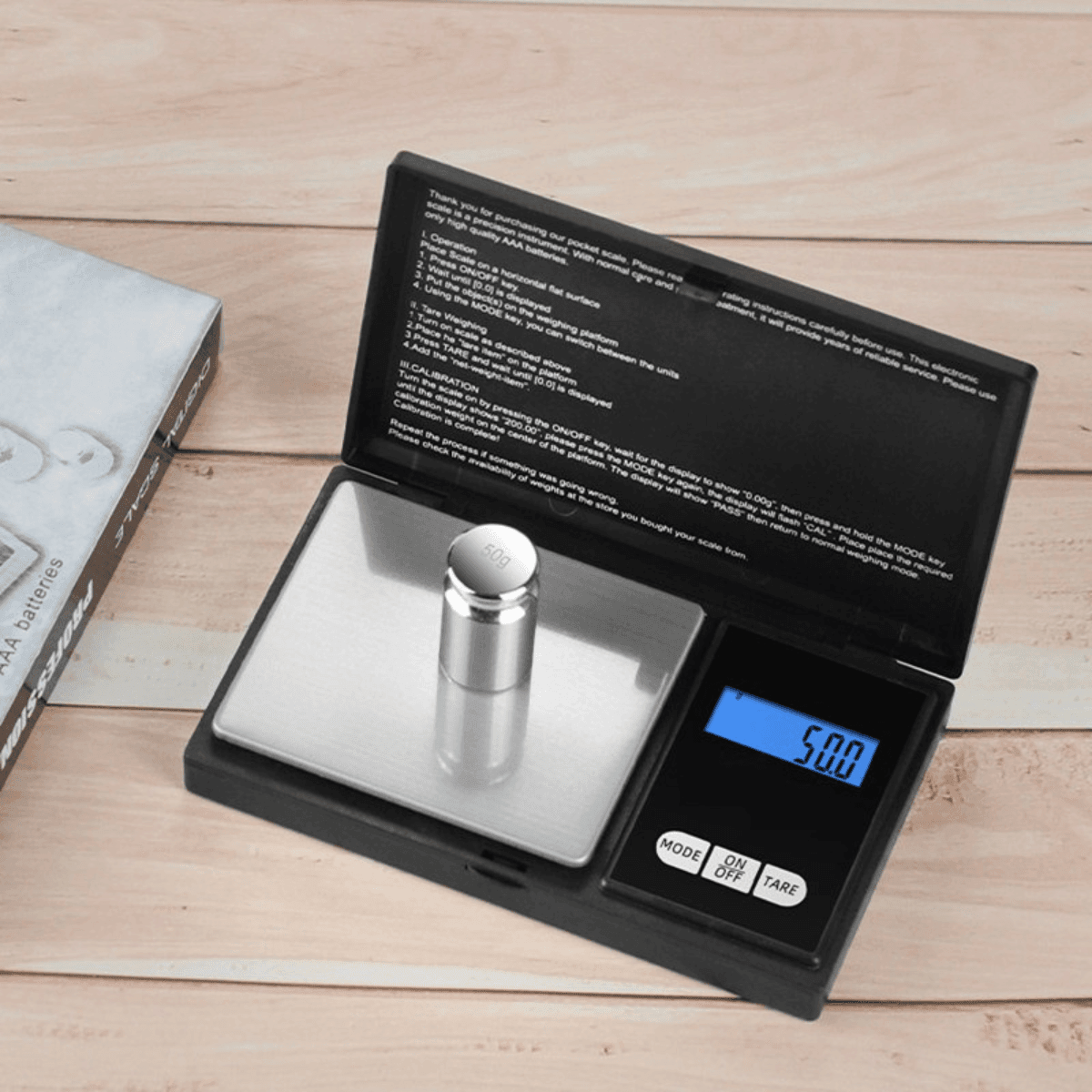 Mini Balance Digitale de Précision - 500g pour Bijoux et Herbes - Image 1 of 4