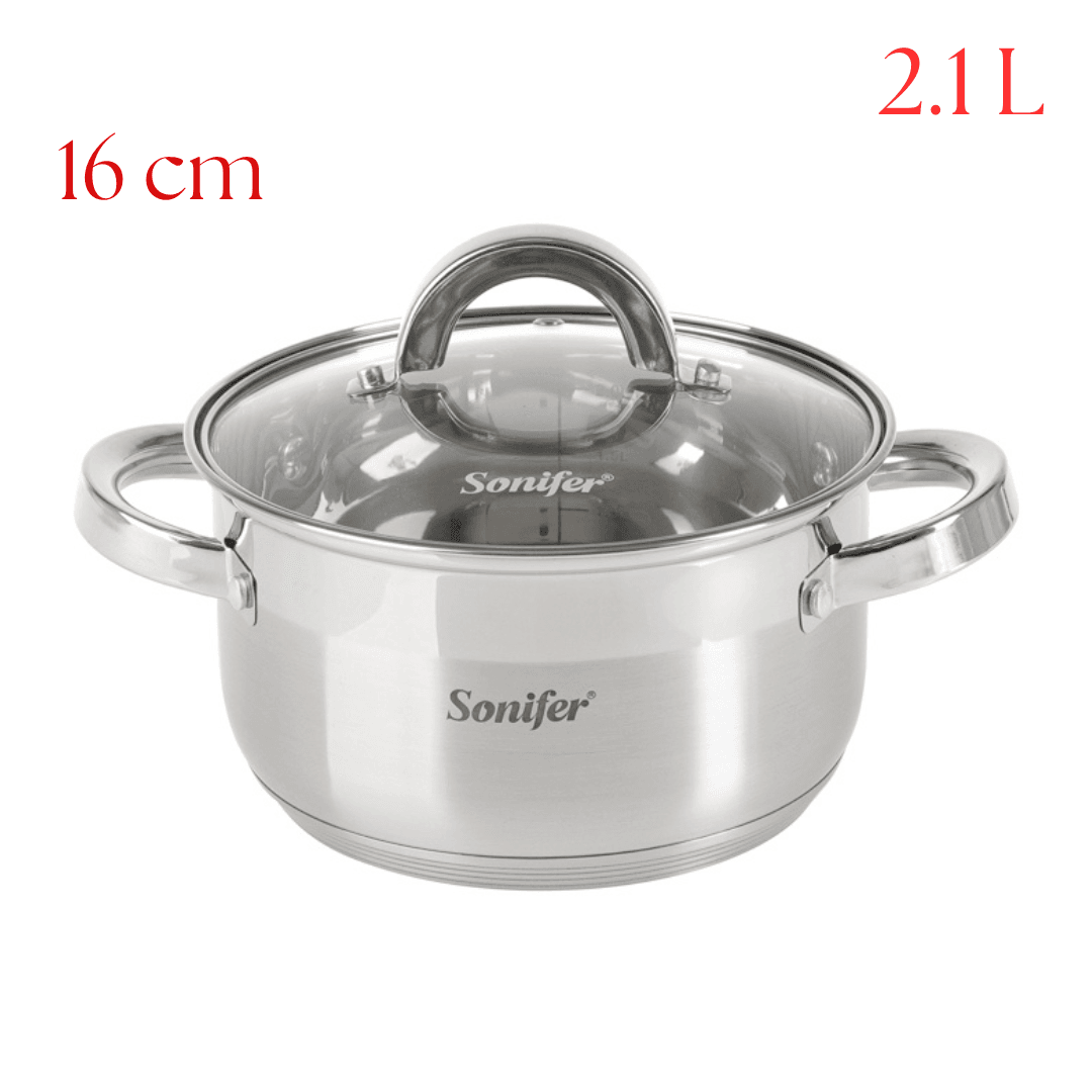 Casserole Inox 16 cm - Image 1 of 4