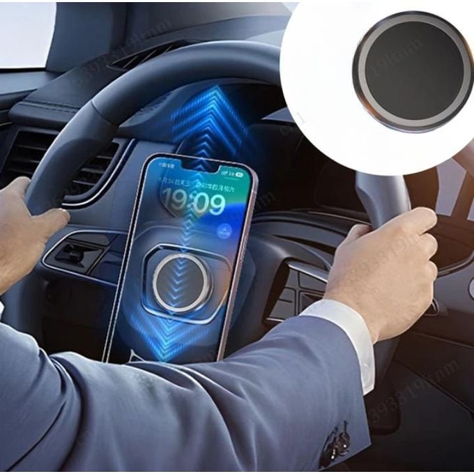 Support De Téléphone Magnétique Pour Volant De Voiture Avec Rotation À 360° - Image 1 of 4