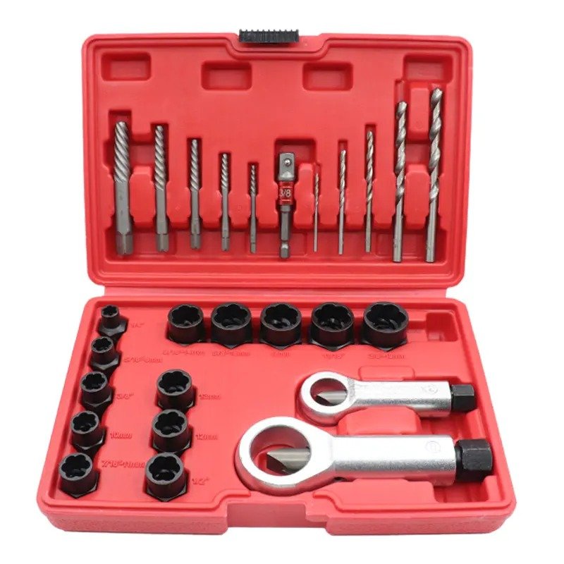 26 Pièces d’Extraction de Vis endommagées avec Boîte de Rangement - Image 1 of 4