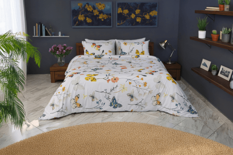 Housse de Couette Papillons & Fleurs – Spring Butterfly 2025  - Image 1 of 4
