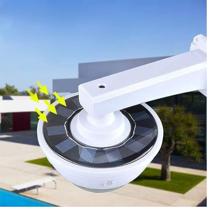 Sécurité Renforcée Fausse Caméra Solaire Garantie de Protection Domiciliaire - Image 1 of 4
