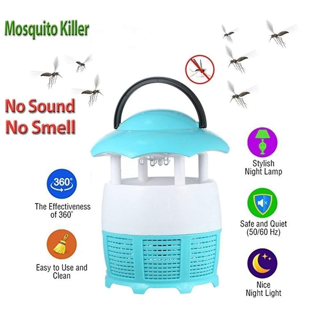 Lampe Anti-Moustiques Électrique USB avec Piège à Insectes, Écologique et Pratique - Image 1 of 4