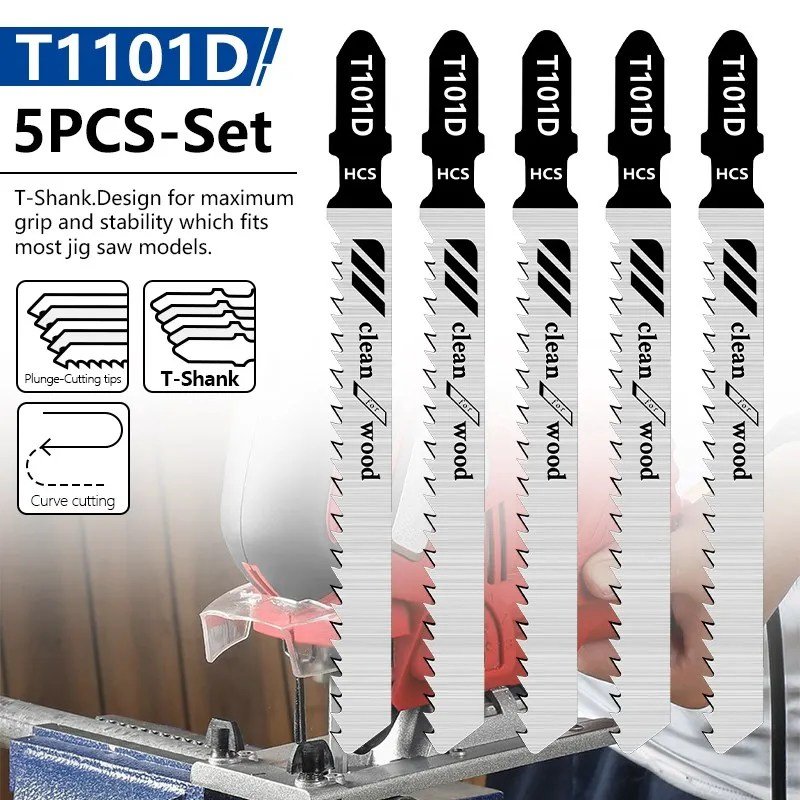 Pack de 5 Lames de Scie Sauteuse Haute Performance - Image 1 of 4