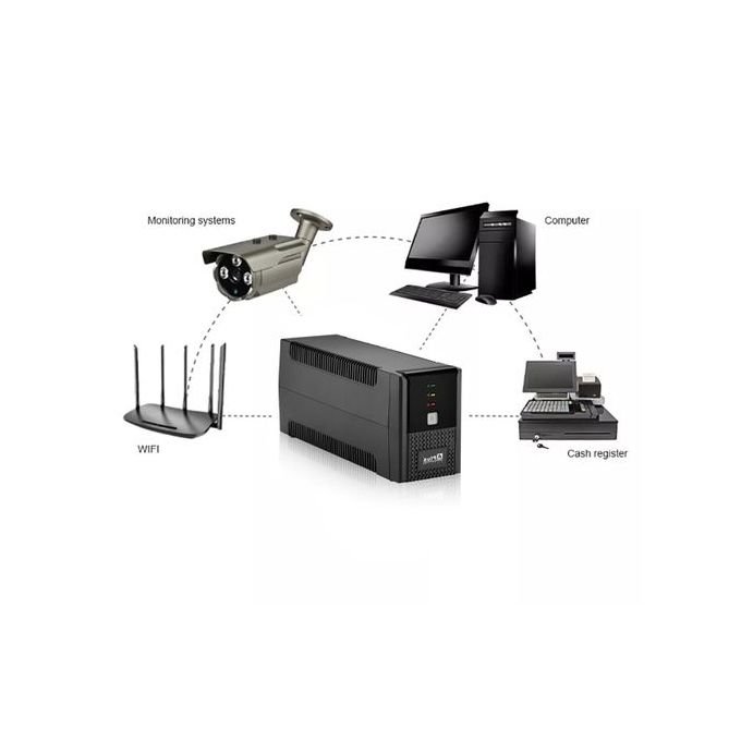 Alimentation Électrique Avec L’onduleur Interactif Plus5e 650g 650 Va - Image 1 of 4
