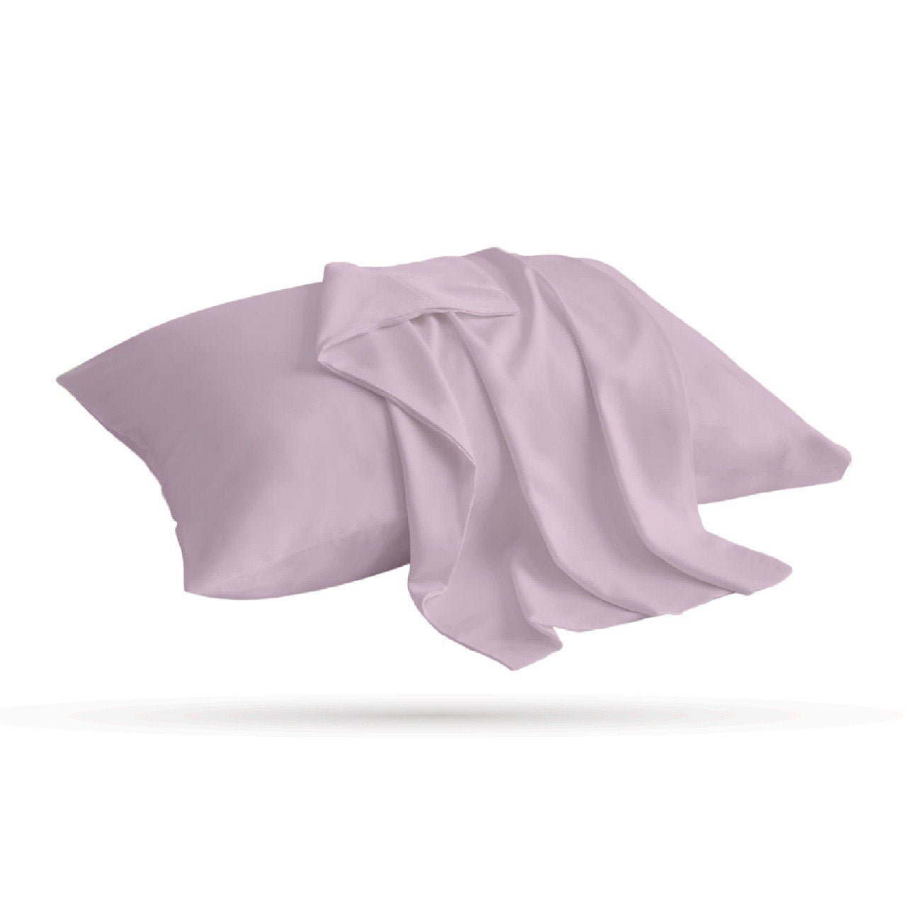 2 Taies D'oreiller Uni Doux & Antiallergique - Image 1 of 4