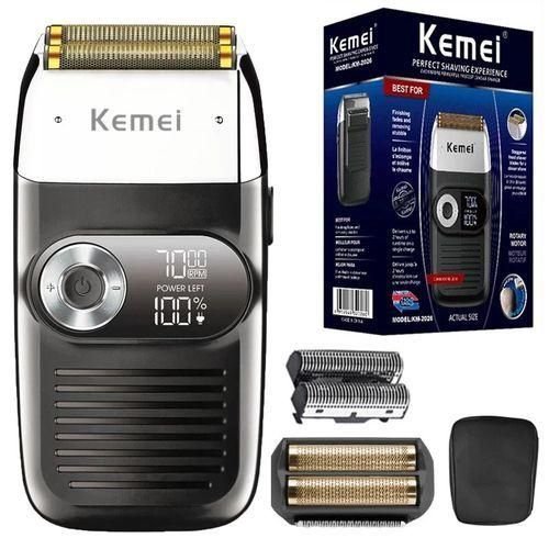 Km 2026 Rasoir Électrique Rechargeable des Hommes, Coupe-Barbe - Image 1 of 1