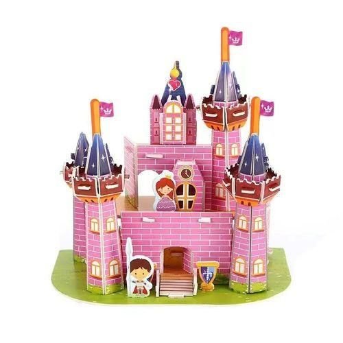 Maison de Dessin Animé en Puzzle 3D - Jeu Créatif et Ludique pour Enfants - Image 1 of 2