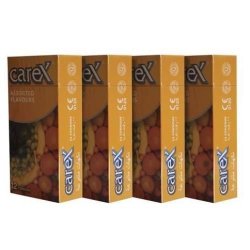 Pack 04 BOITE DE 12 CONDOMS ARÔMATISÉ FRUITS (48 Préservatifs) - Image 1 of 1