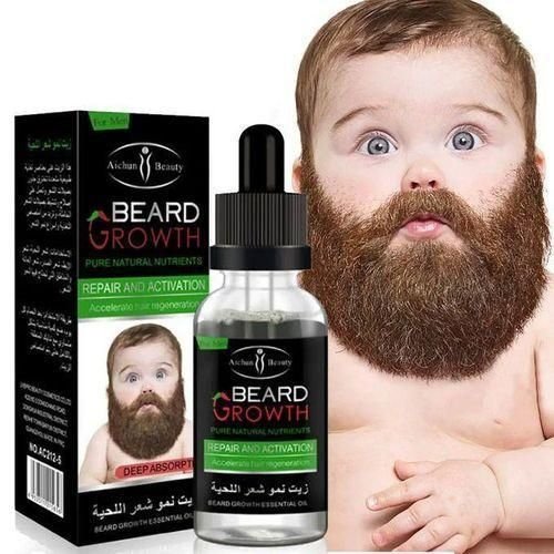 Huile Naturelle Multi-Usages – Croissance de la Barbe, Anti-Chute Cheveux, Hydratation - Image 1 of 1