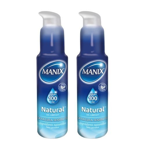 Pack de 2 Gel Lubrifiant Intime Natural, Longue Durée 3 Fois Plus Efficace - Image 1 of 1
