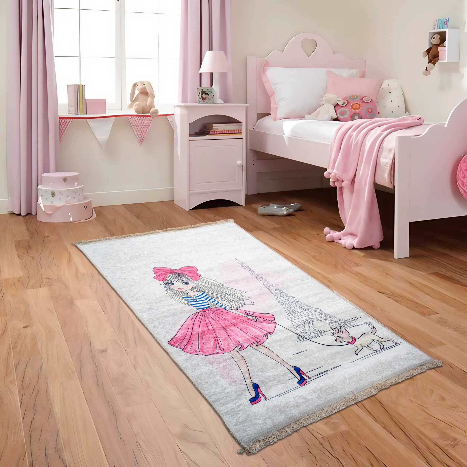 Tapis 2025 Enfants Easy Mama Barbie 100*150 - Image 1 of 4