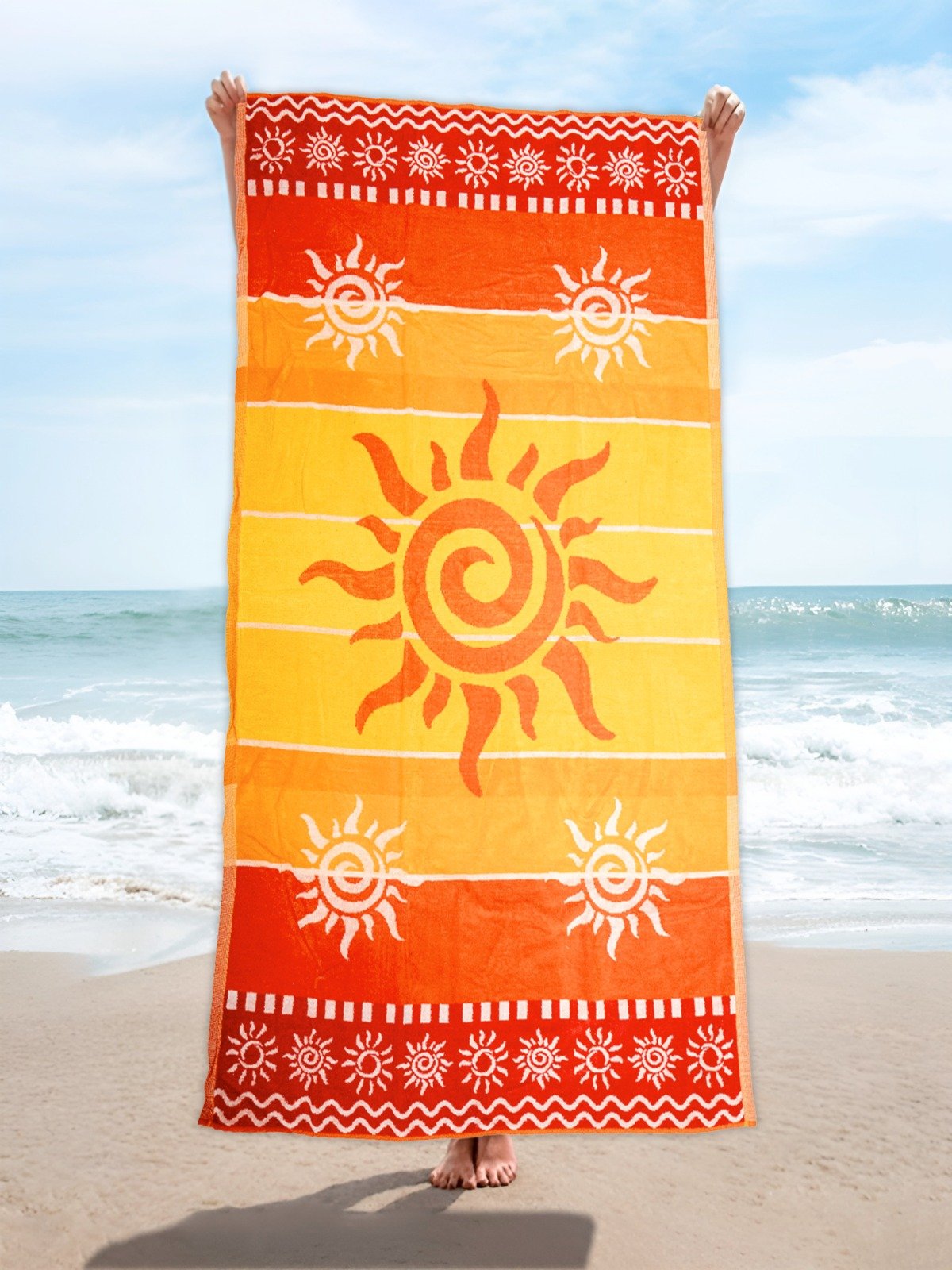 Sunwave serviette de plage 100 % coton - Image 1 of 1