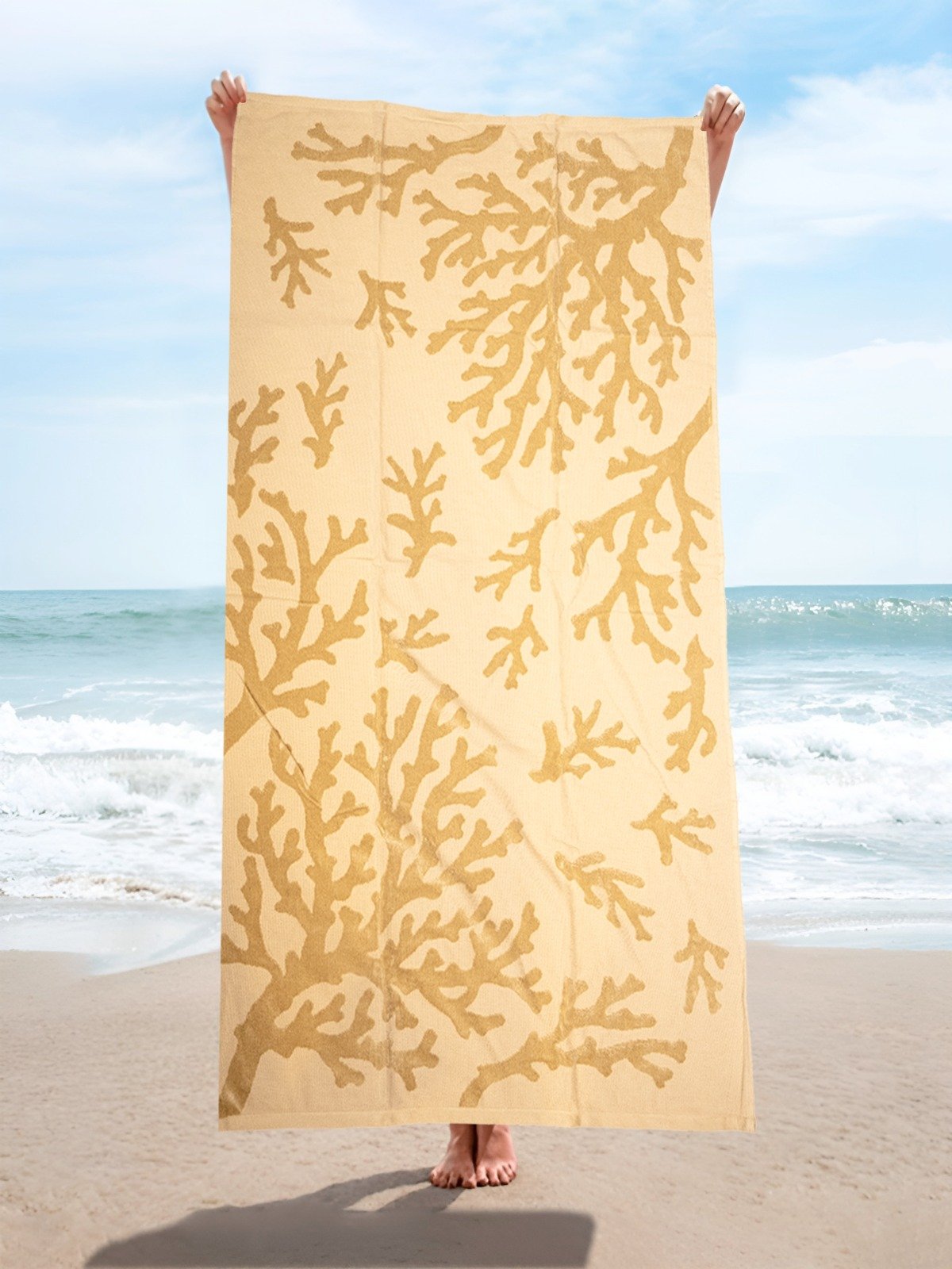 Sunwave serviette de plage 100 % coton - Image 1 of 1