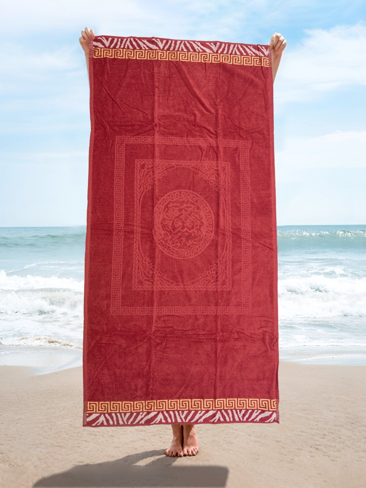 Sunwave serviette de plage 100 % coton - Image 1 of 1