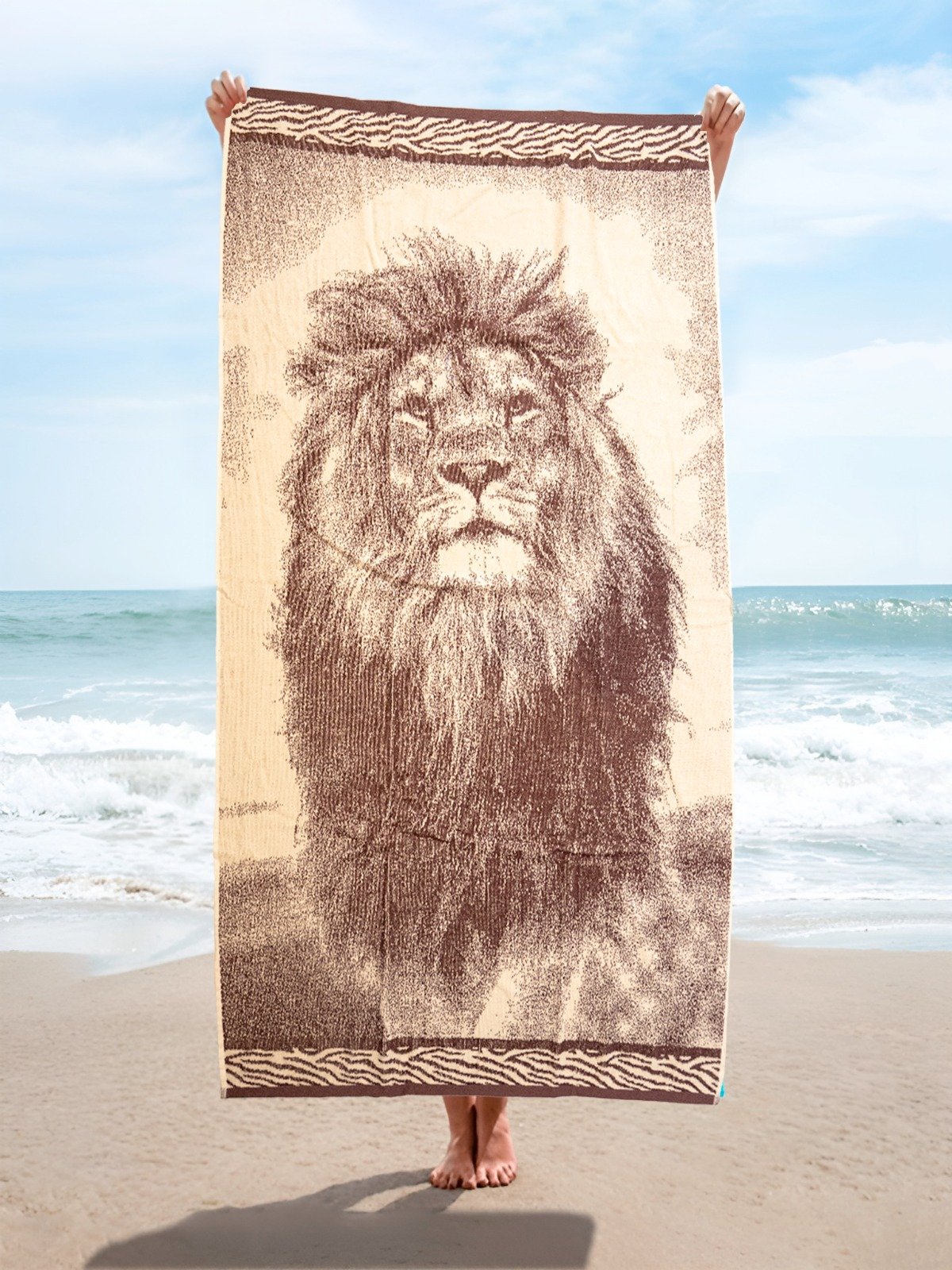 Sunwave - serviette de plage 100 % coton - Image 1 of 1