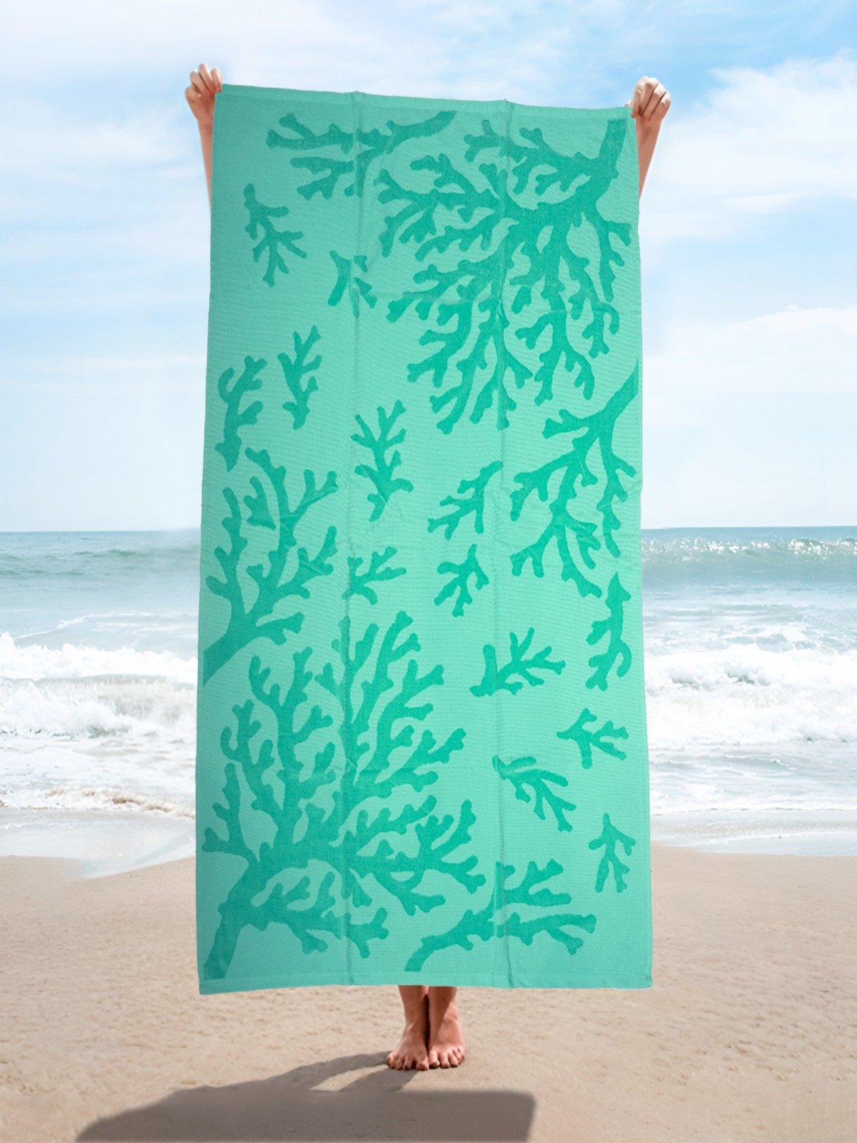 Sunwave serviette de plage 100 % coton - Image 1 of 1
