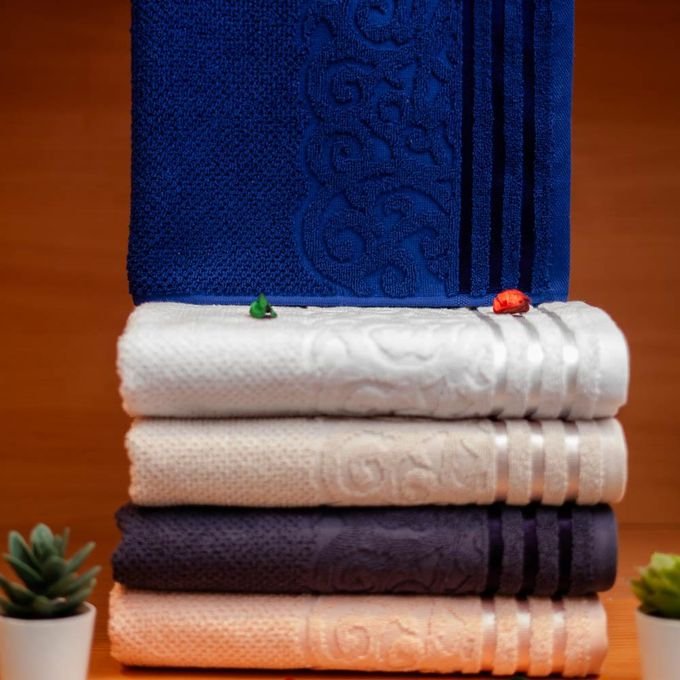 Cassilia 5 serviettes 50x85 100% coton multi couleur - Image 1 of 1