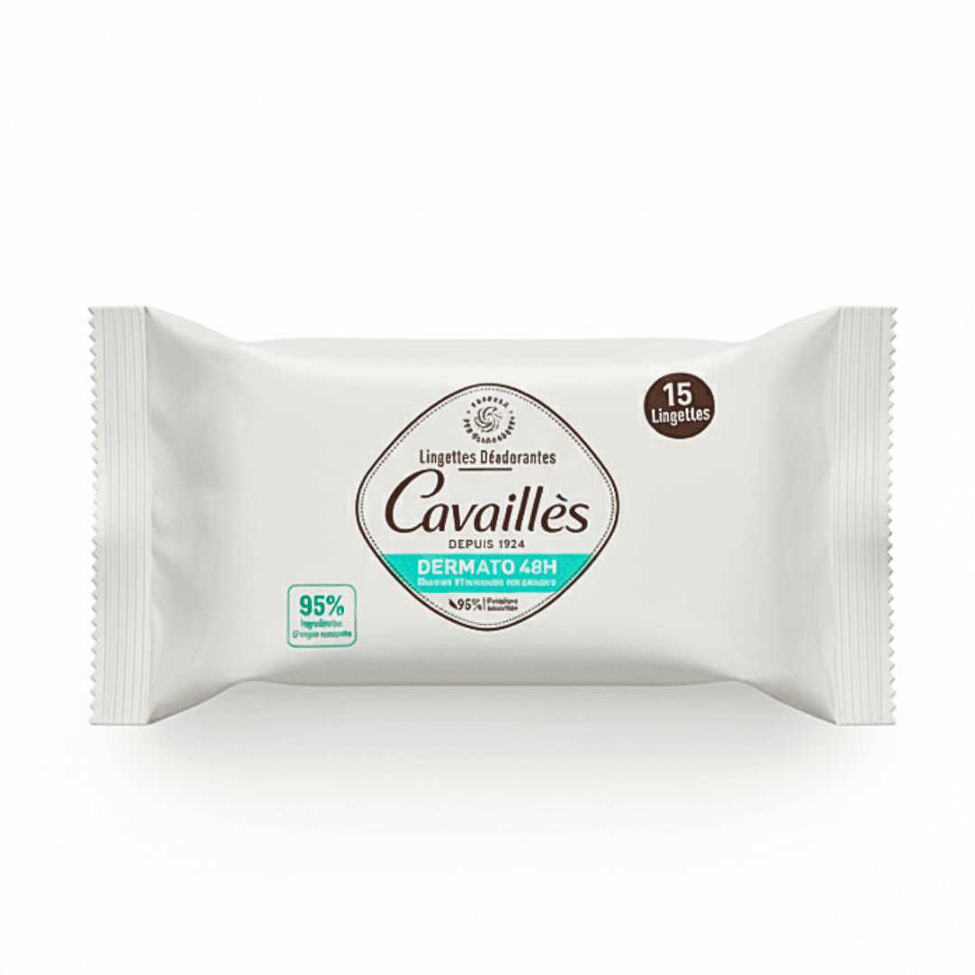 Roge Cavailles Lingettes Deodorant Dermato 48h 15un - Image 1 of 1